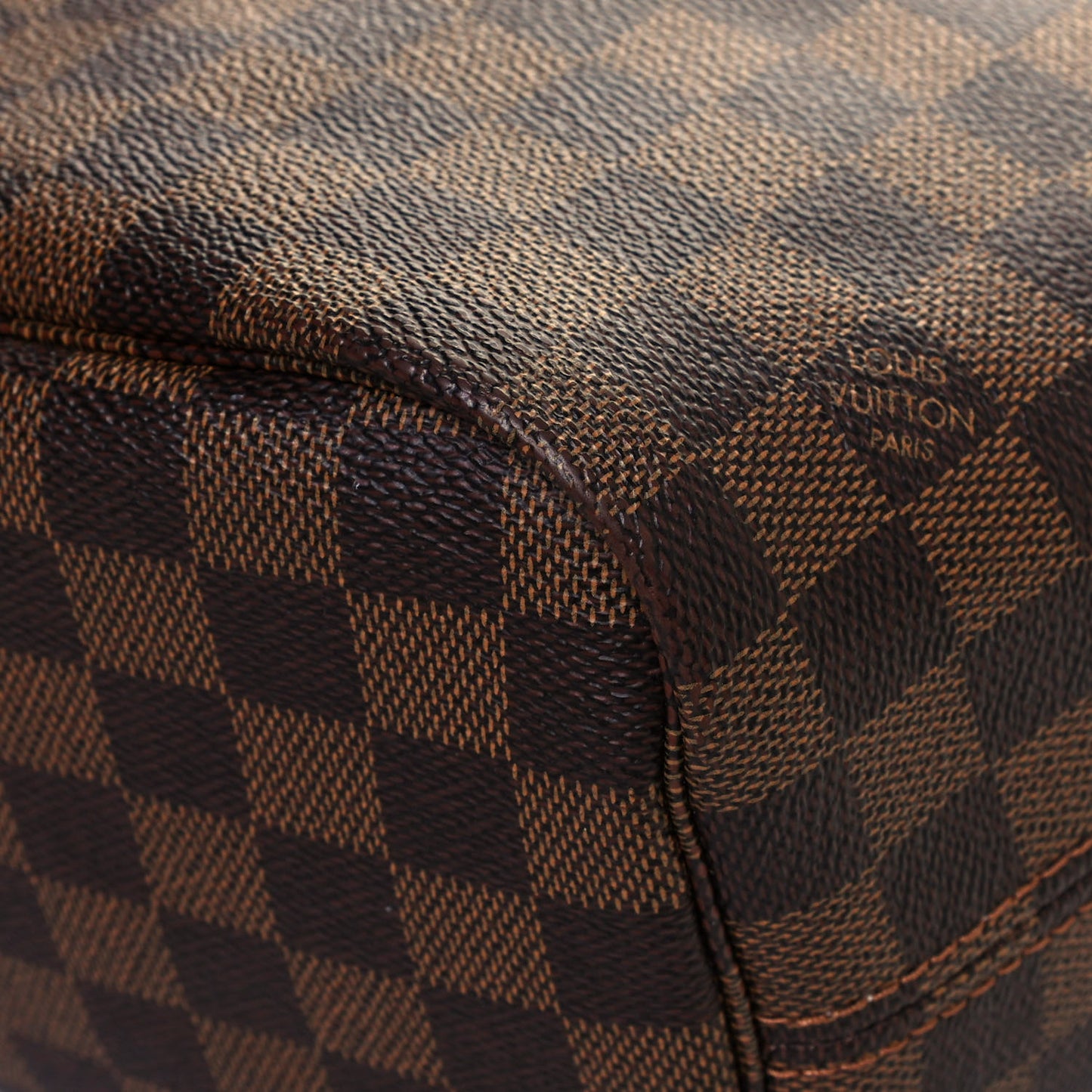 Damier Ebene Neo Neverfull MM Rose Ballerine