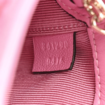 Gucci Tweed GG Monogram Mini GG Marmont Shoulder Bag Pink Red 7 of 12