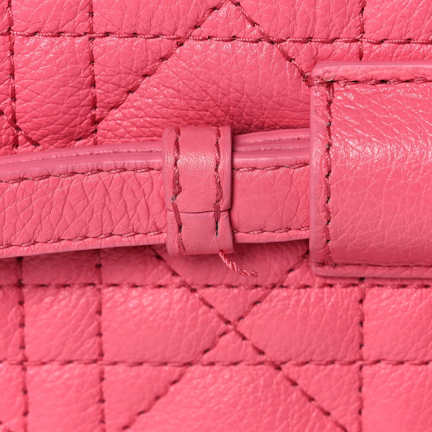Supple Calfskin Caro Belt Bag Peony Pink