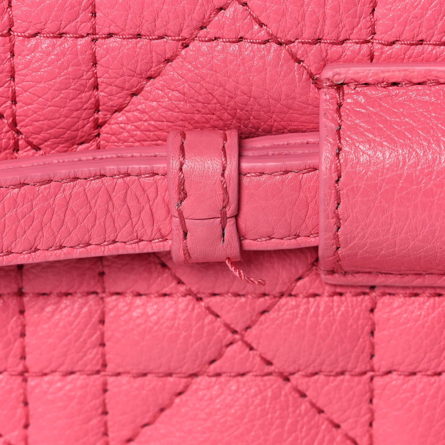 Christian Dior Supple Calfskin Caro Belt Bag Peony Pink 11 of 12