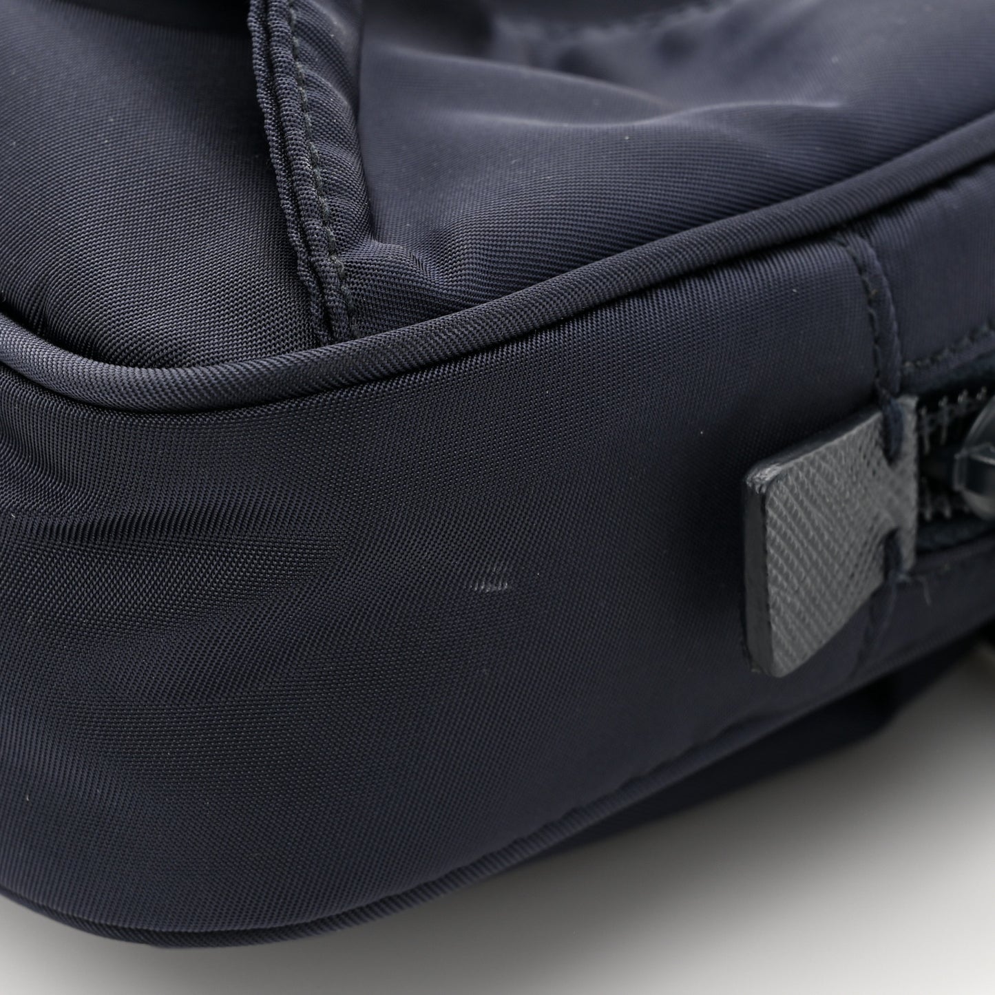 Re-Nylon Saffiano Belt Bag Navy