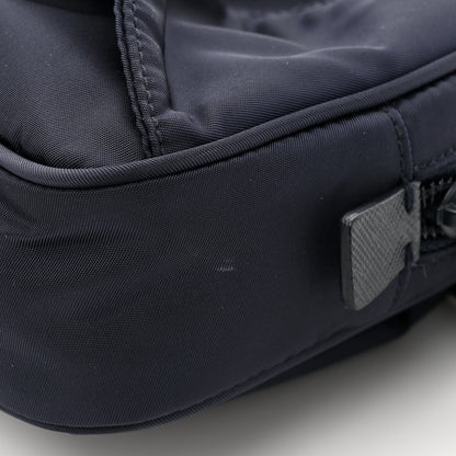 Prada Re-Nylon Saffiano Belt Bag Navy 10 of 11