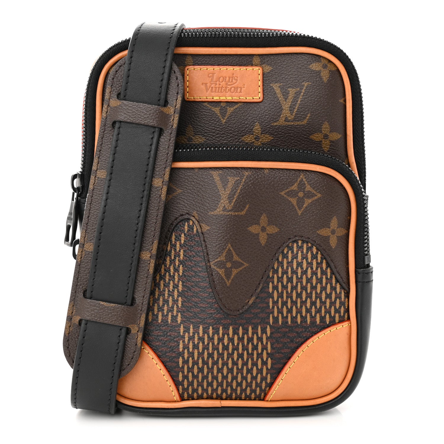 Louis Vuitton X NIGO Giant Damier Ebene Monogram Amazone Sling Bag 1 of 9