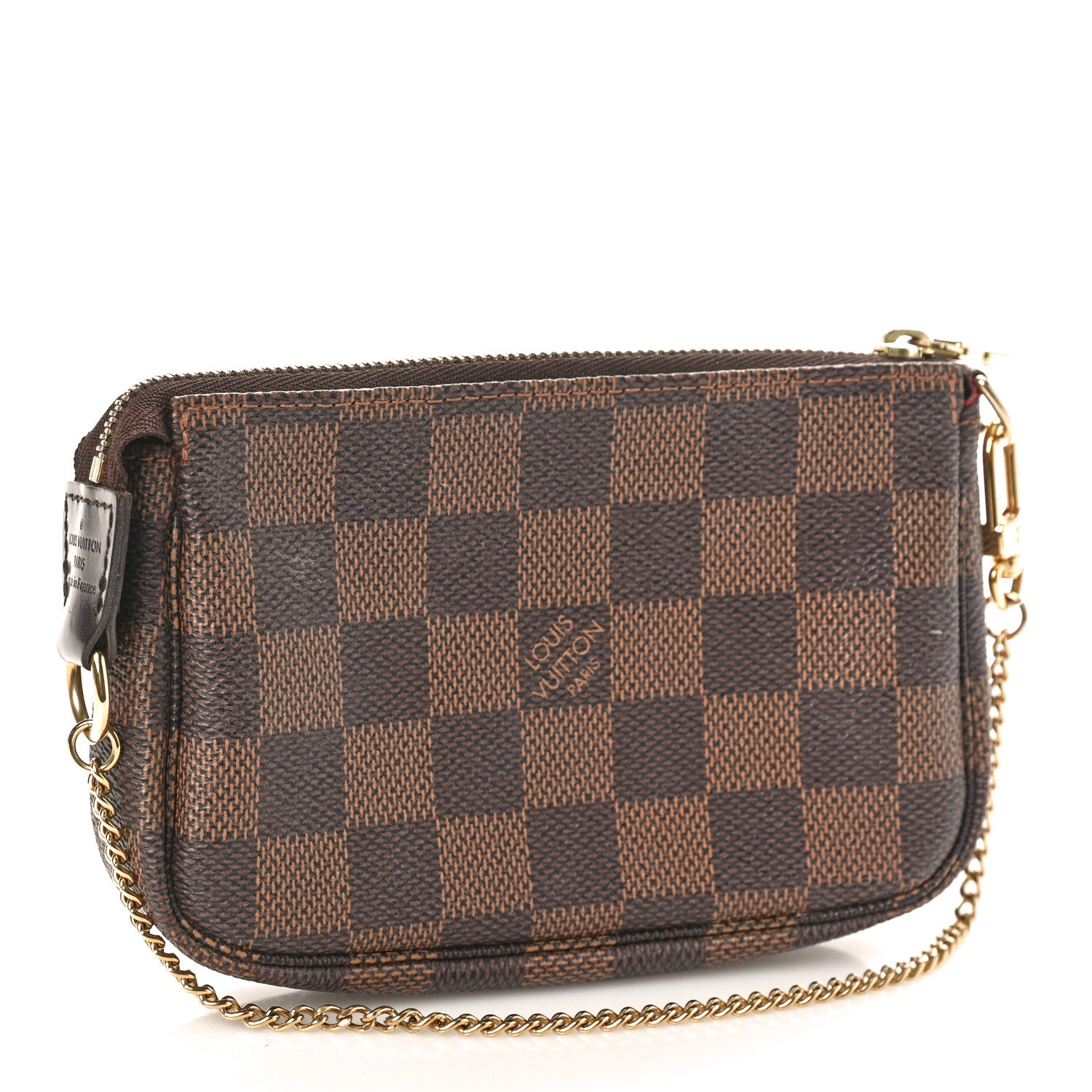 Louis Vuitton Damier Ebene Mini Pochette Accessories 2 of 10