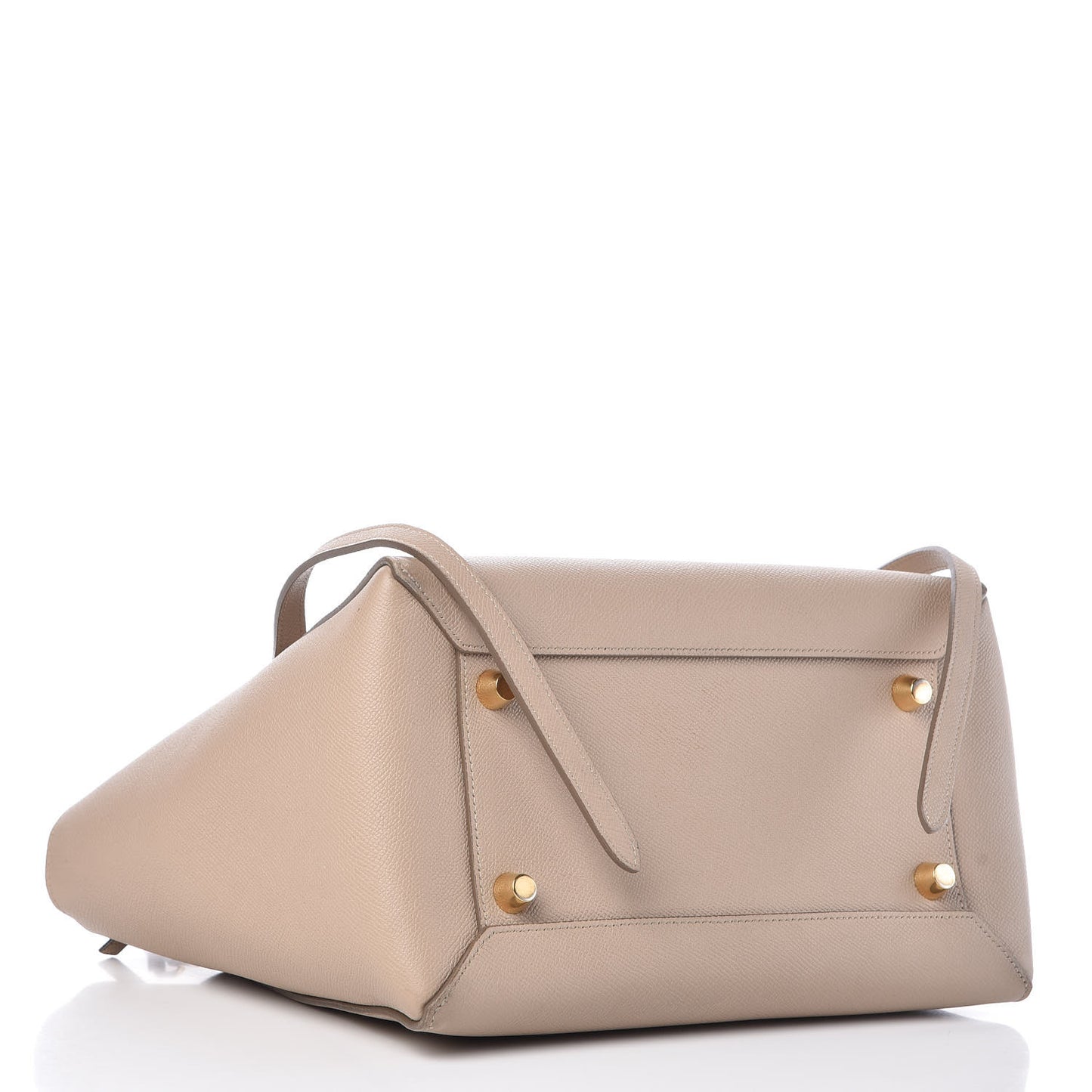 Grained Calfskin Mini Belt Bag Light Taupe