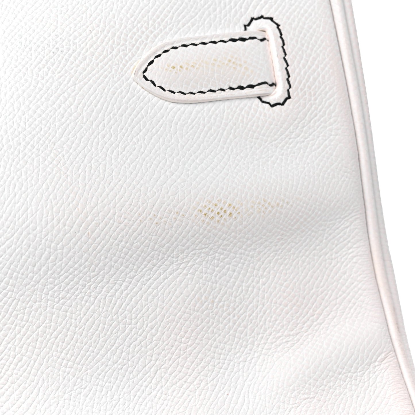 Epsom Horseshoe Birkin 35 White