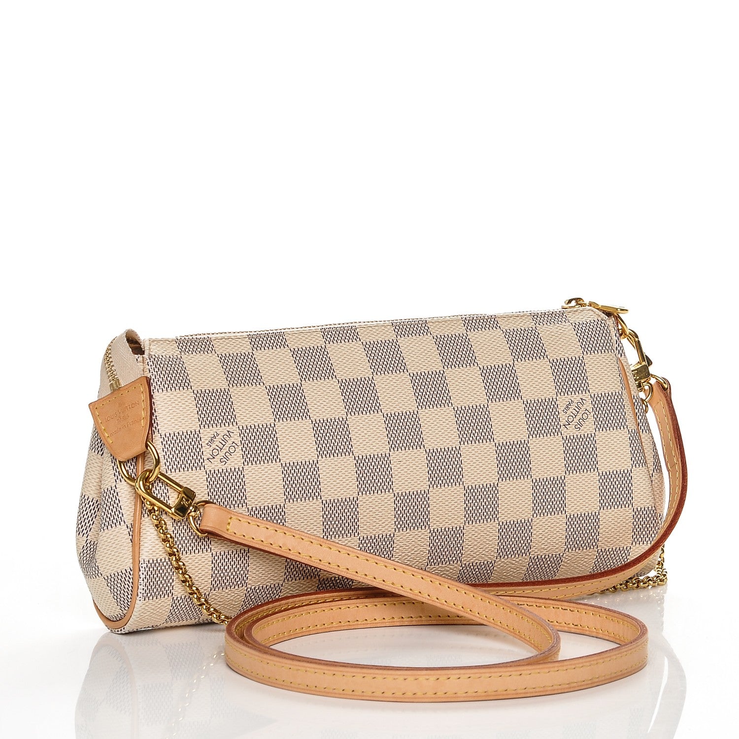 Louis Vuitton Damier Azur Eva Clutch 3 of 8