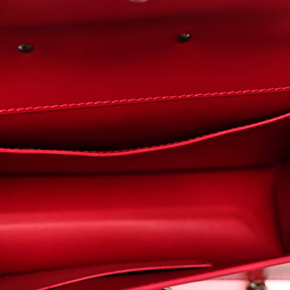 Alexander McQueen Calfskin Small Slash Bag Fuscia Lipstick 12 of 13