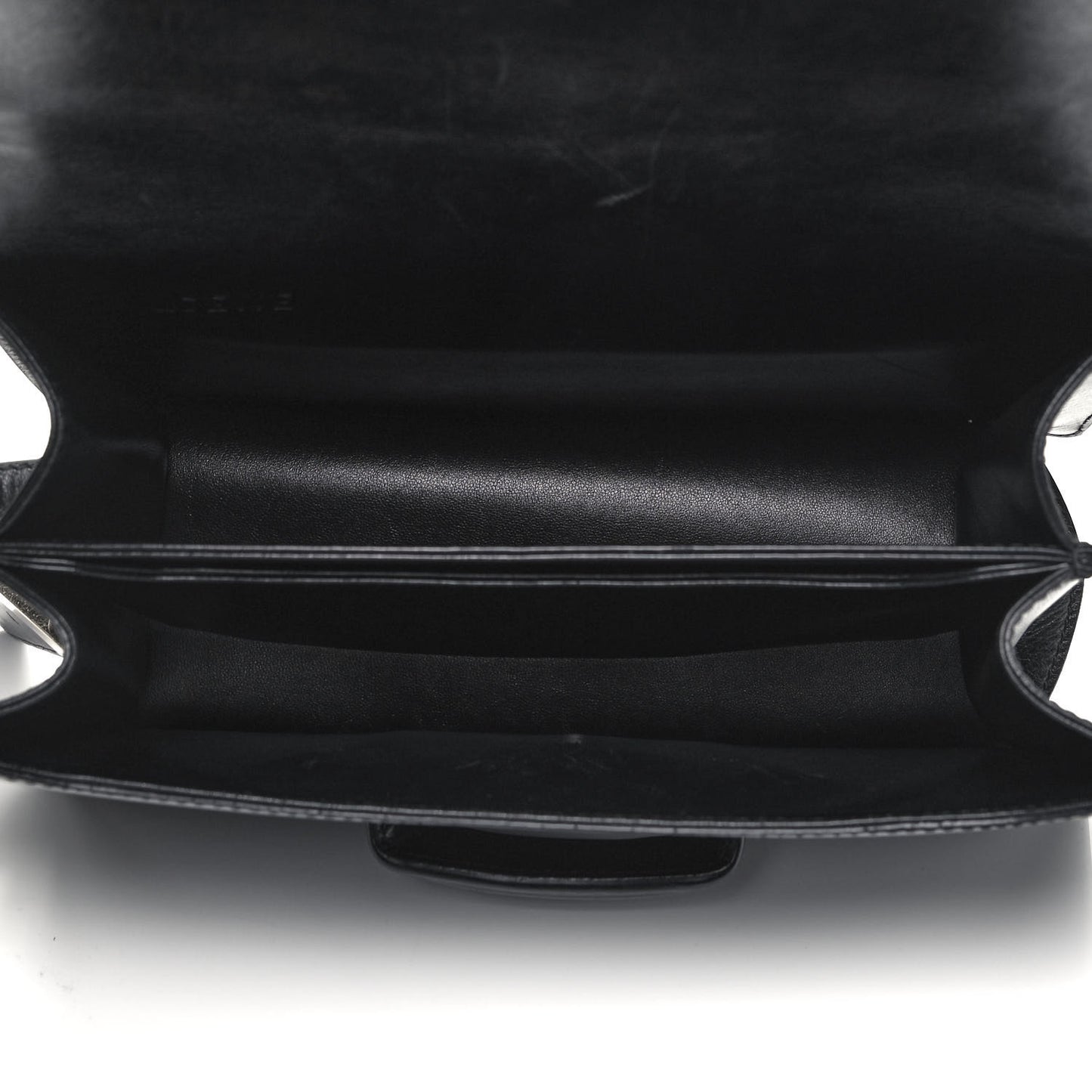 Calfskin Medium Barcelona Shoulder Bag Black