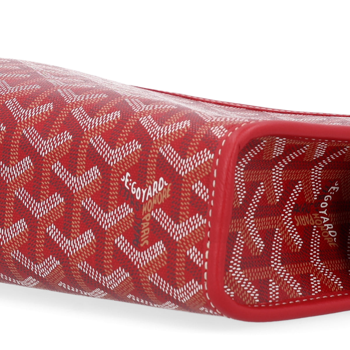 Goyardine Jouvence Toiletry Pouch MM Red