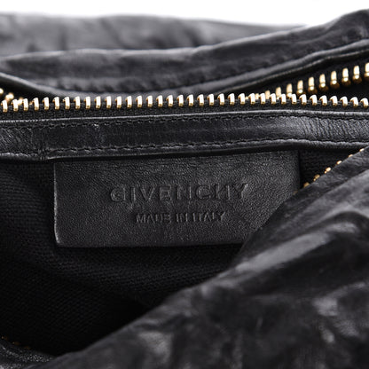 Givenchy Tumbled Sheepskin Medium Pandora Bag Black 6 of 10