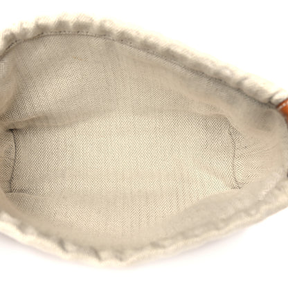 Hermes Canvas Barenia Fourbi 20 PM Pouch Naturel Fauve 5 of 9