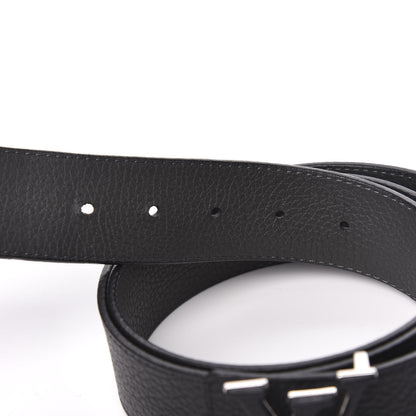 Louis Vuitton Taurillon Calfskin 40mm LV Initiales Belt 100 40 Black 4 of 6
