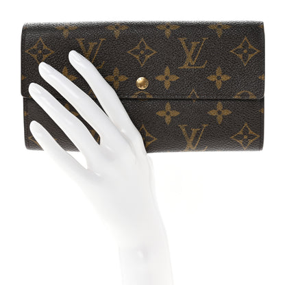 Louis Vuitton Monogram Sarah Wallet 2 of 10