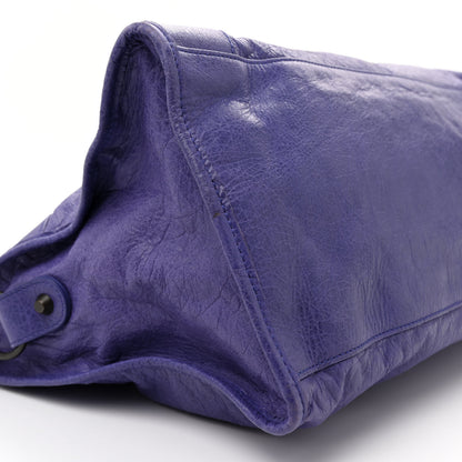 Balenciaga Agneau Classic Hardware Part Time Bleu Lavande 9 of 14