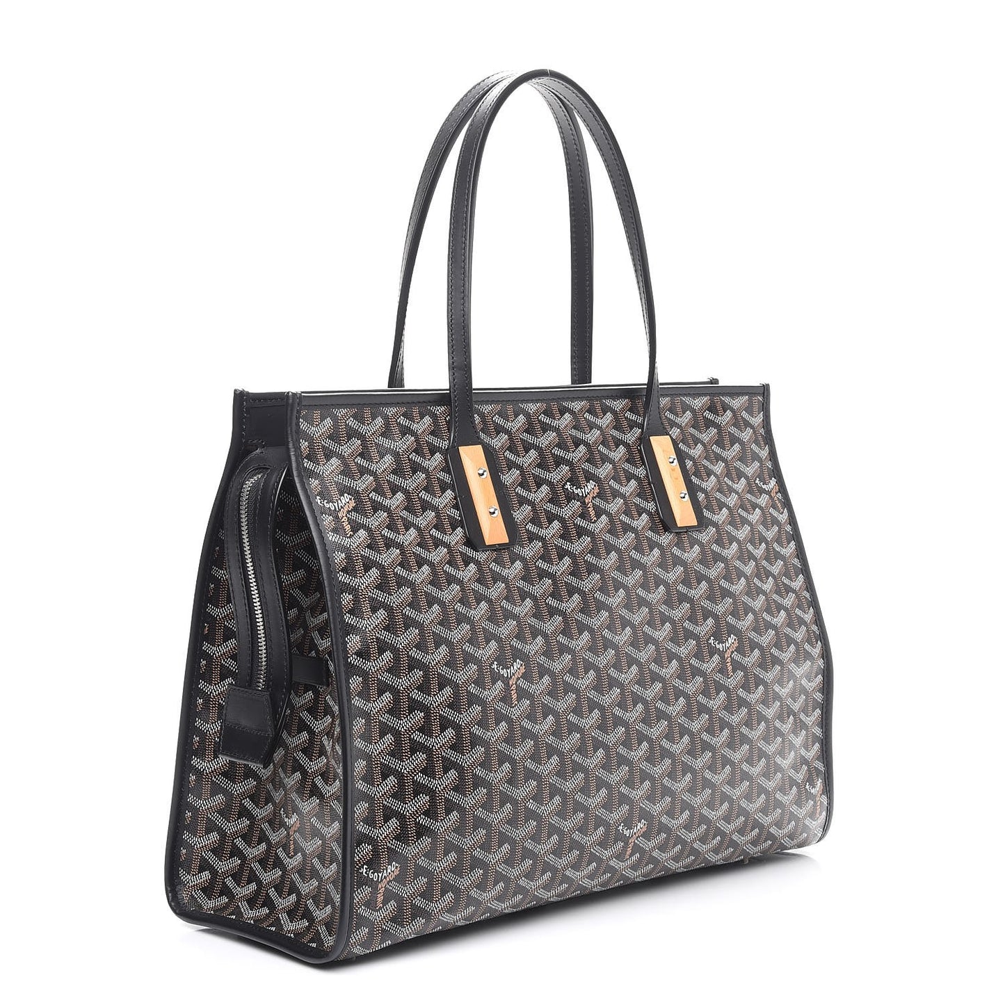 Goyardine Marquises Tote Black