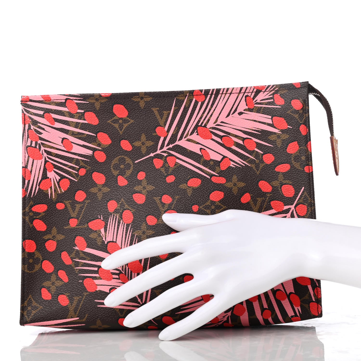 Louis Vuitton Monogram Jungle Dots Toiletry Pouch 26 Sugar Pink Poppy 2 of 7