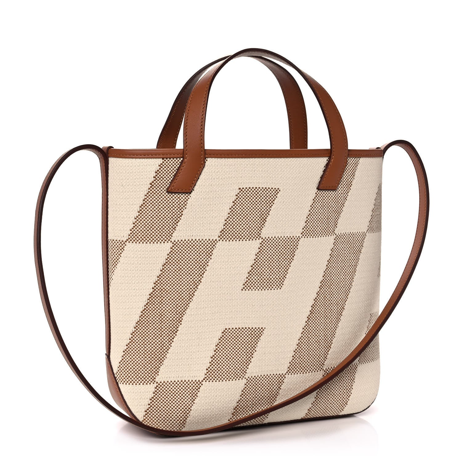 Hermes Swift Toile H Cabas H En Biais 27 Ecru Naturel Gold 3 of 11
