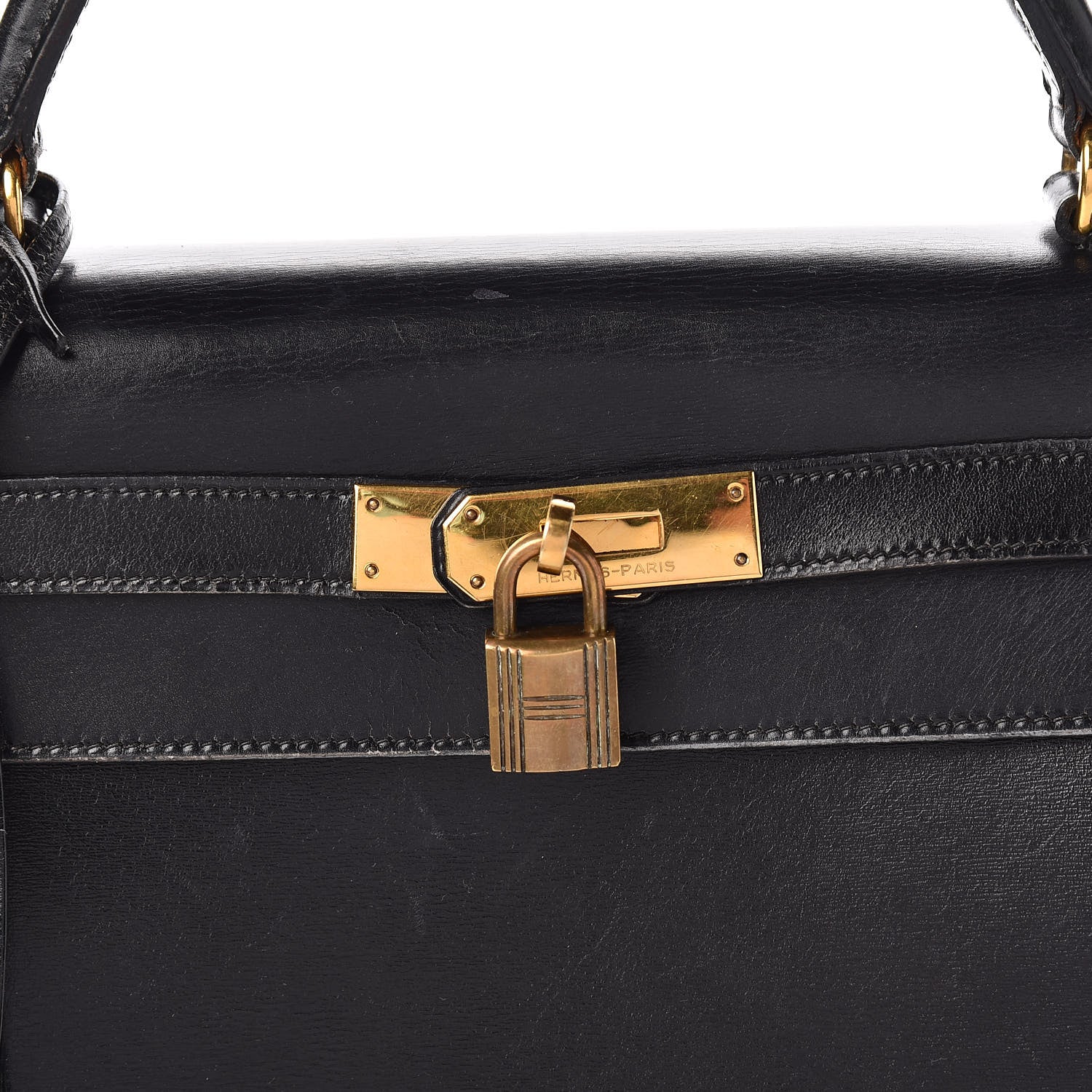 Hermes Box Kelly Sellier 32 Black 34 of 34