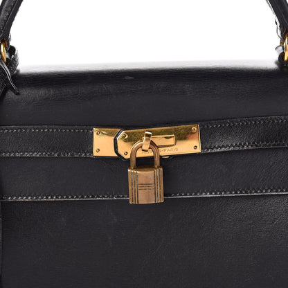 Hermes Box Kelly Sellier 32 Black 34 of 34