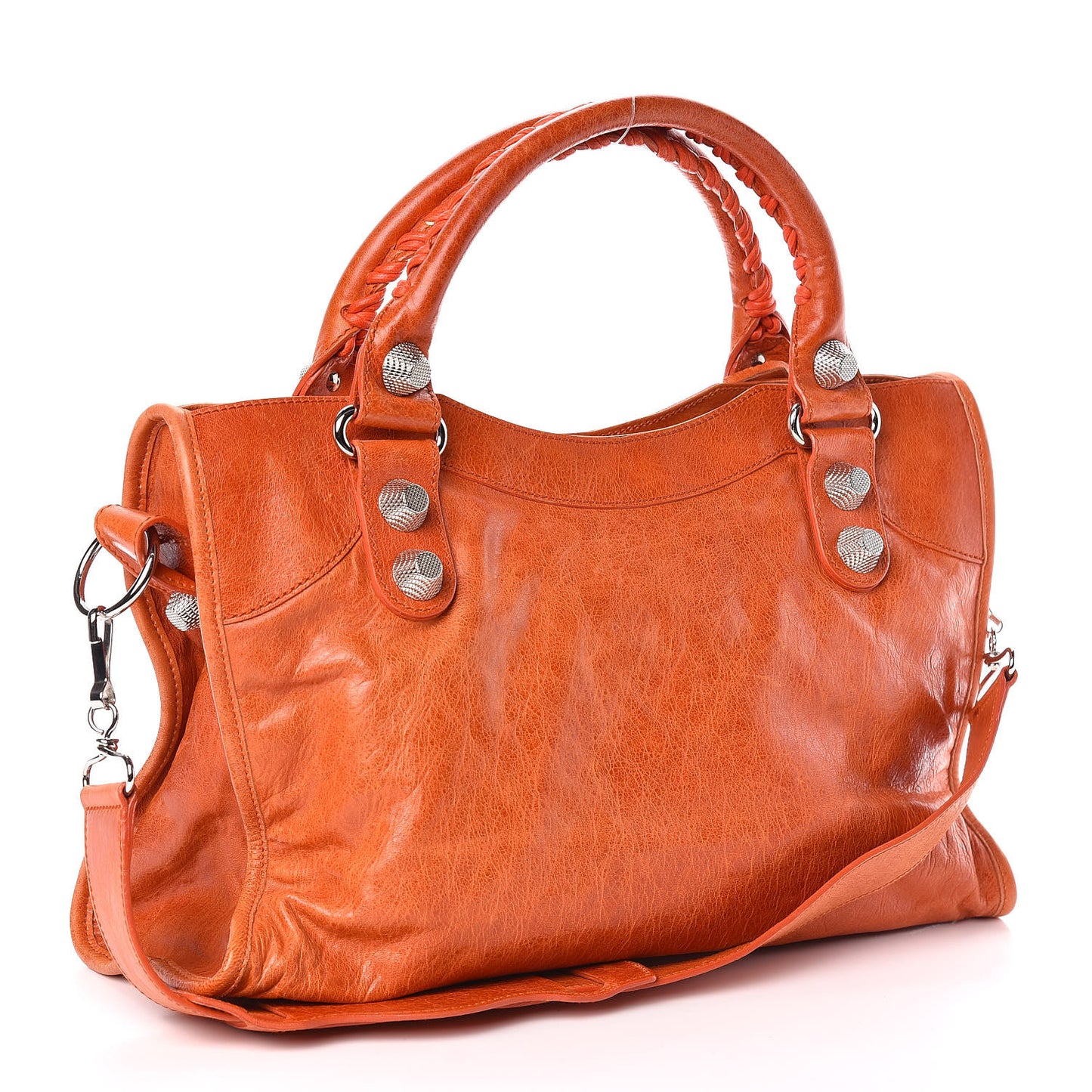 Agneau Giant 21 Silver Hardware City Mandarine