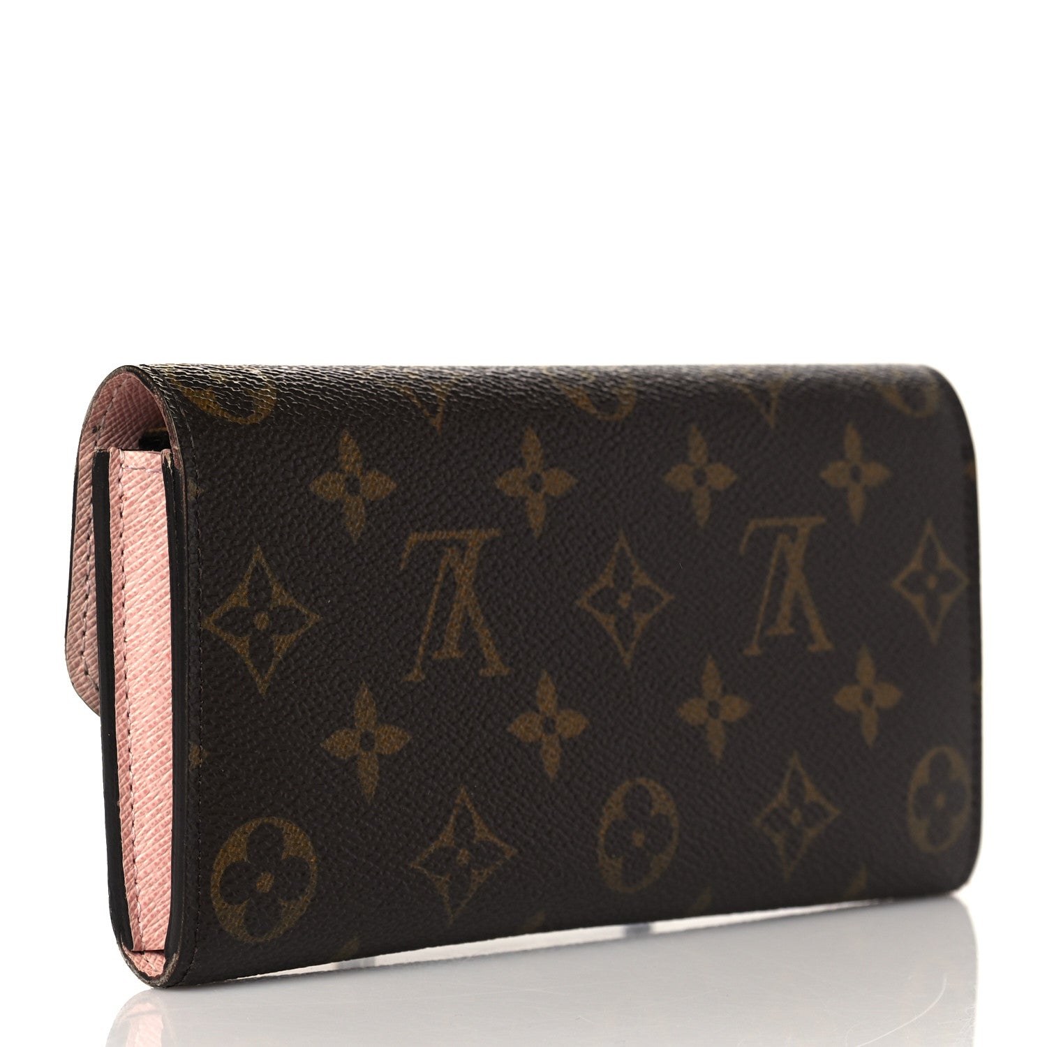 Louis Vuitton Monogram Emilie Wallet Rose Ballerine 3 of 7