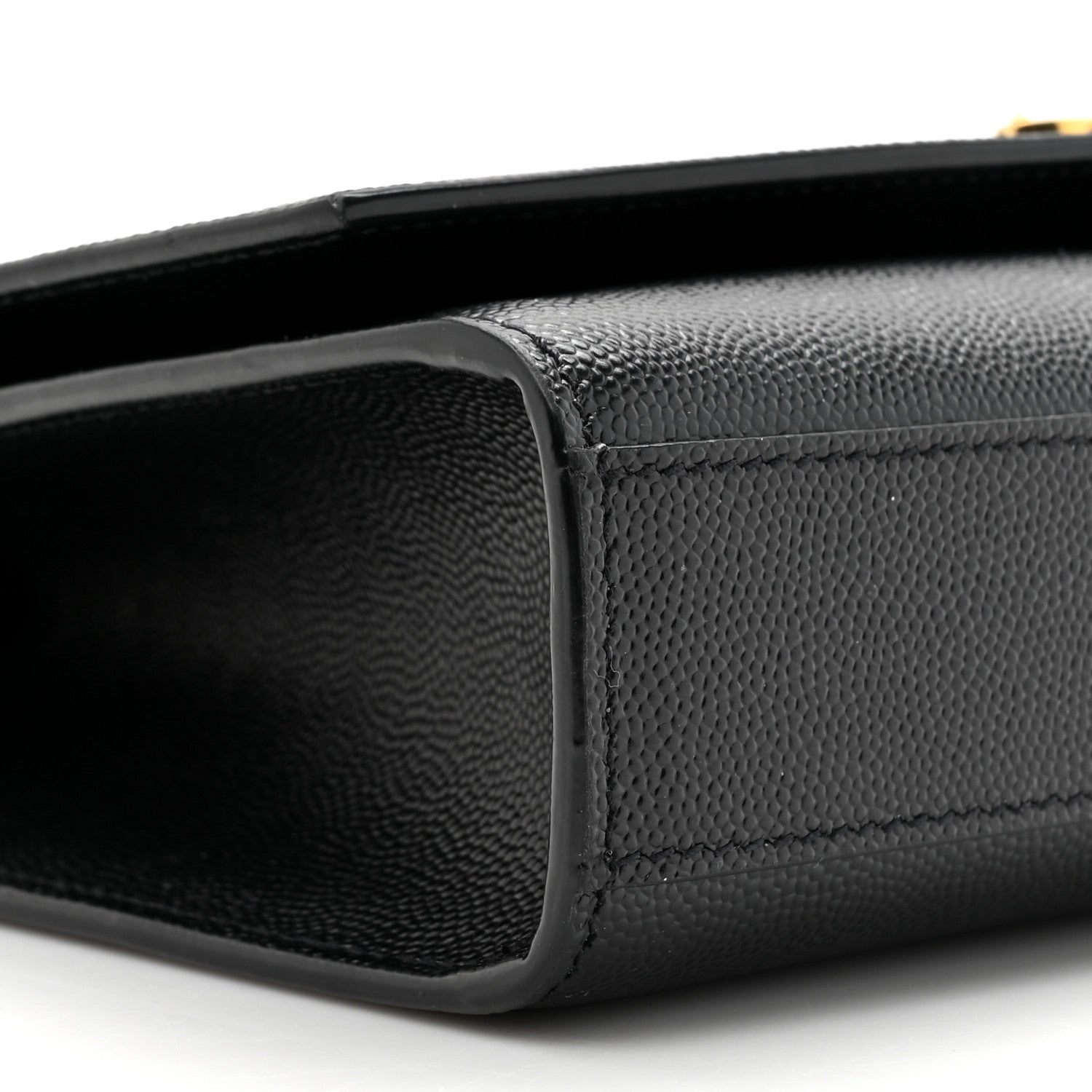 Saint Laurent Grain De Poudre Medium Classic Monogram Kate Satchel Black 10 of 12