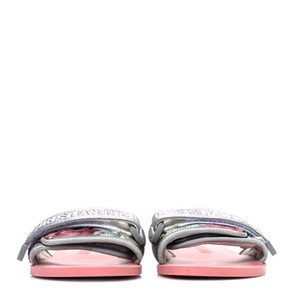 Christian Dior Canvas Nylon Camouflage Dio(r)evolution Mule Slide Sandals 36 Willow Green 3 of 11