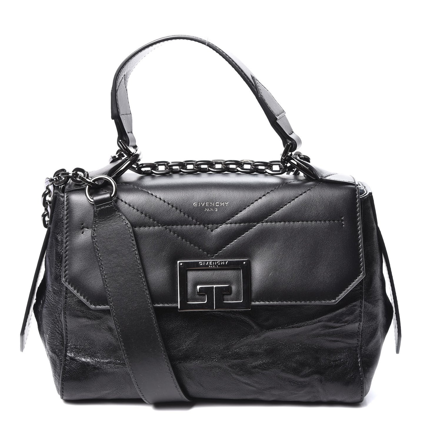 Calfskin ID Flap Black