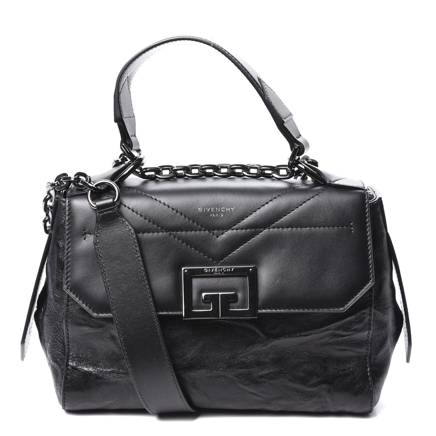 Givenchy Calfskin ID Flap Black 1 of 10