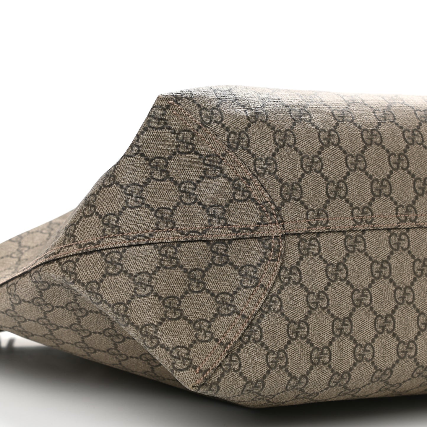 GG Supreme Monogram Medium Ophidia Shopping Tote Ebony