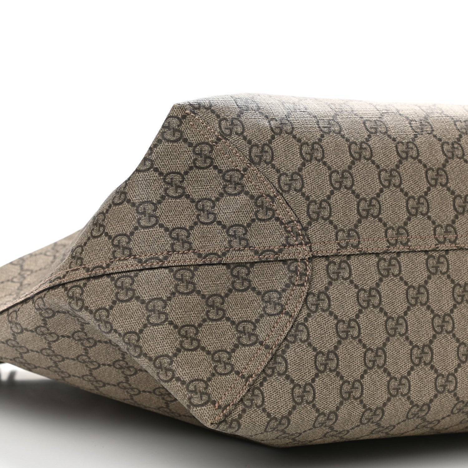 Gucci GG Supreme Monogram Medium Ophidia Shopping Tote Ebony 9 of 10