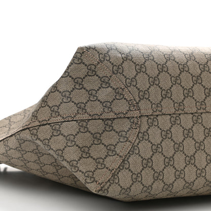 Gucci GG Supreme Monogram Medium Ophidia Shopping Tote Ebony 9 of 10
