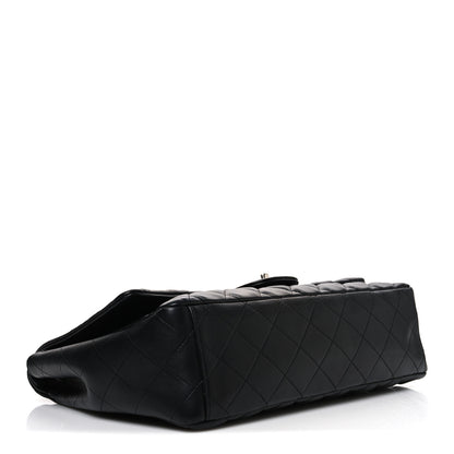 Chanel Lambskin Quilted Maxi Single Flap Black 4 of 10