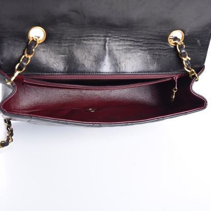 Chanel Lambskin Quilted Medium Single Flap Black 5 of 14