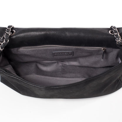 Chanel Iridescent Calfskin Glint Flap Black 9 of 10