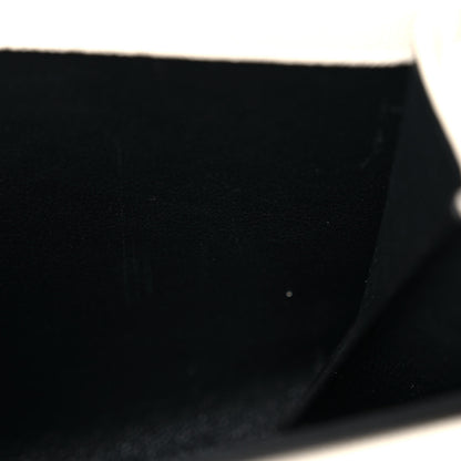 Saint Laurent Grain De Poudre Monogram Uptown Chain Wallet Crema Soft 9 of 10