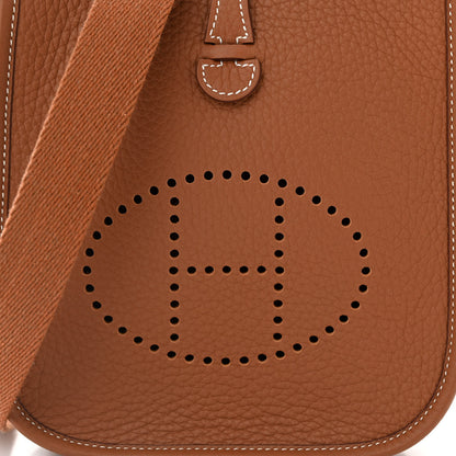 Hermes Taurillon Clemence Evelyne TPM Gold 8 of 11