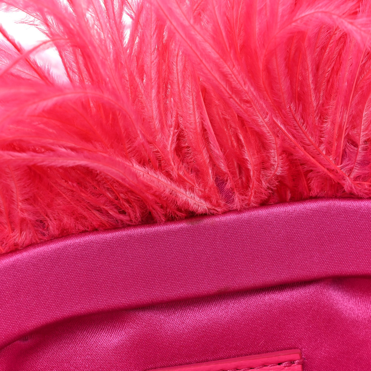 Givenchy Ostrich Feather Mini Kenny Shoulder Bag Pink 11 of 11