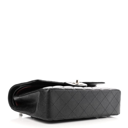 Chanel Caviar Quilted Medium Double Flap Black 4 of 12