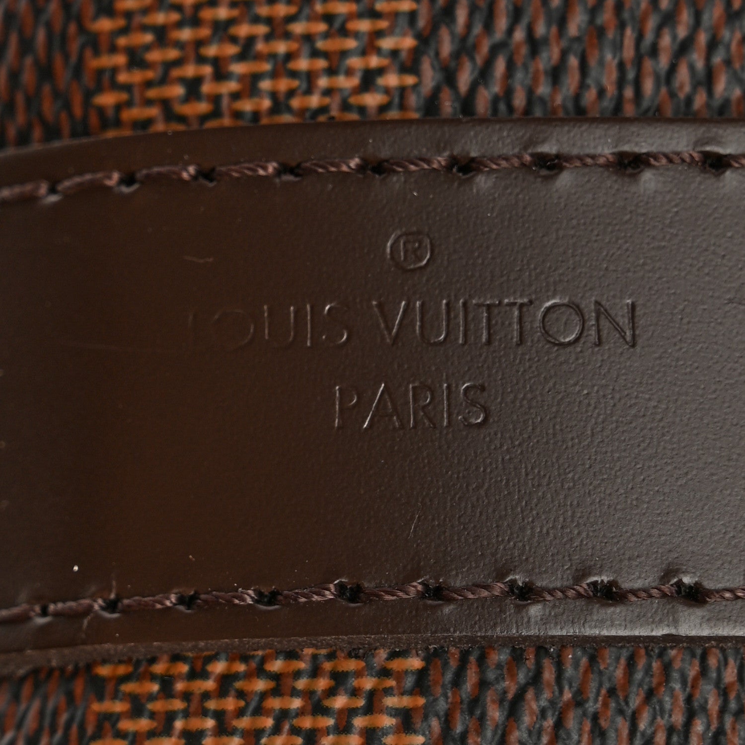 Louis Vuitton Damier Ebene Keepall Bandouliere 55 5 of 12