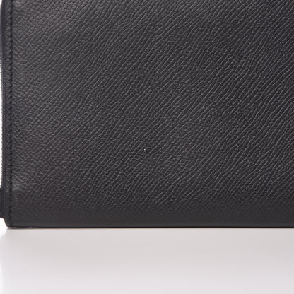 Hermes Epsom Silk'In Wallet Black 9 of 9