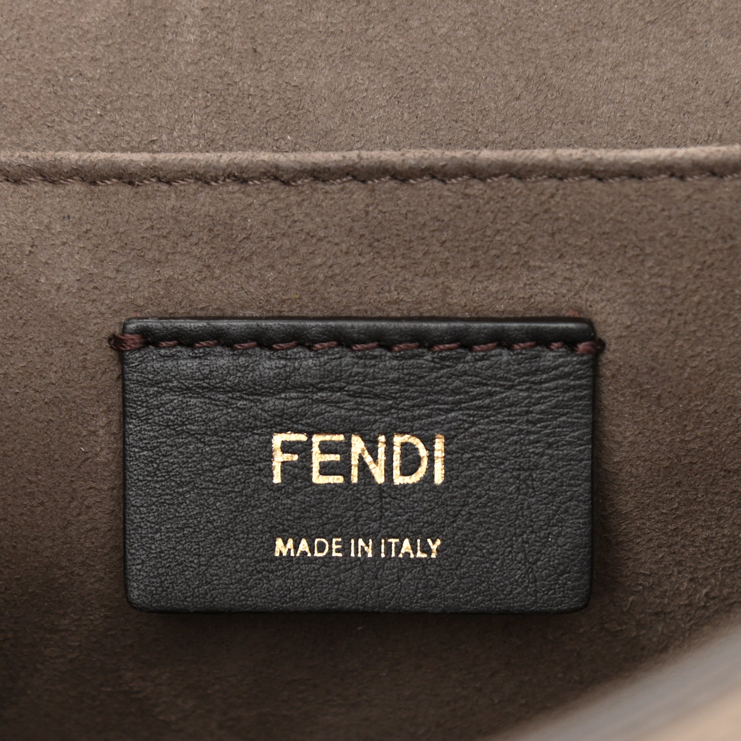 Fendi Vitello Century Opaco F is Fendi Kan I Shoulder Bag Tortora 6 of 11