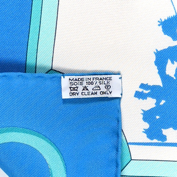 Silk Les Ponts De Paris Scarf 90