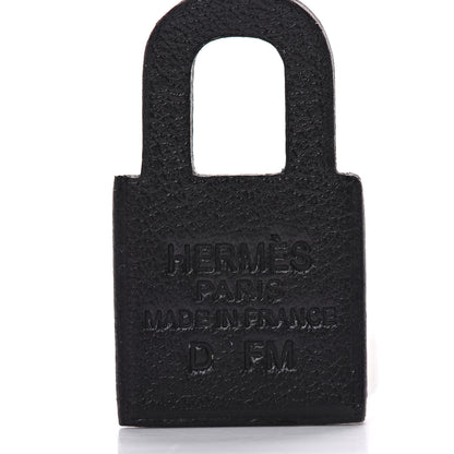 Hermes Palladium Swift O'Kelly Earrings Black 5 of 6