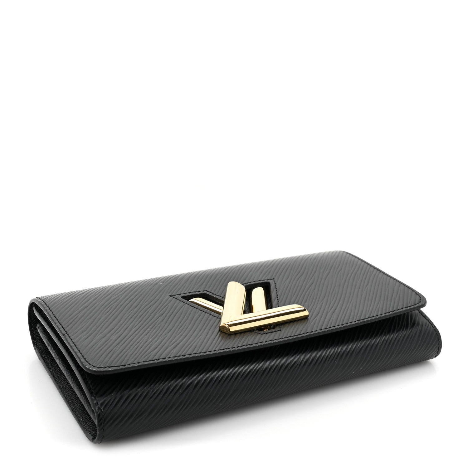 Louis Vuitton Epi Twist Wallet Black 4 of 11