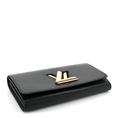 Louis Vuitton Epi Twist Wallet Black 4 of 11