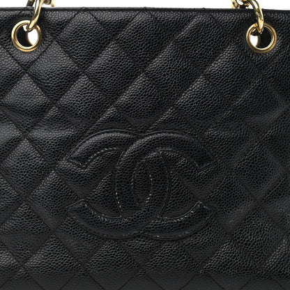 Chanel Caviar Quilted Petit Timeless Tote PTT Black 14 of 14