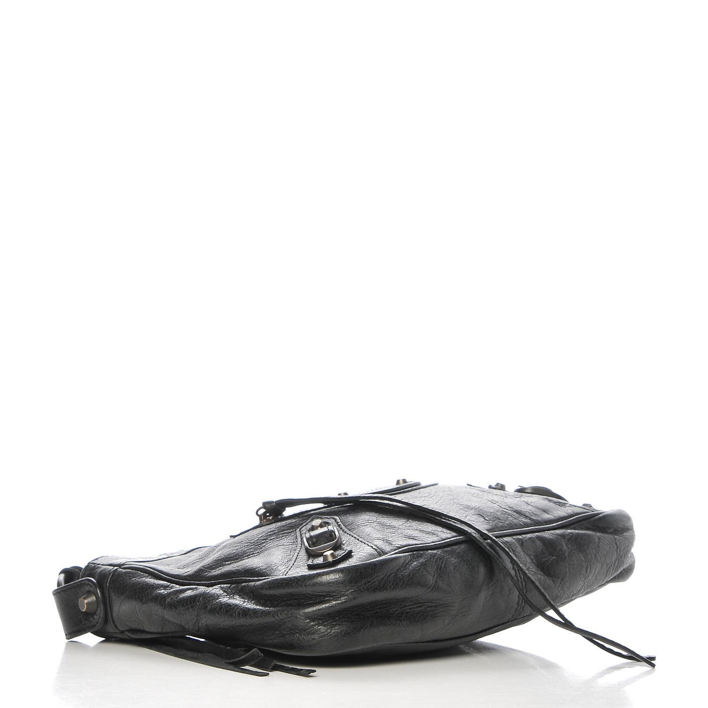 Agneau Classic Hardware Hip Black