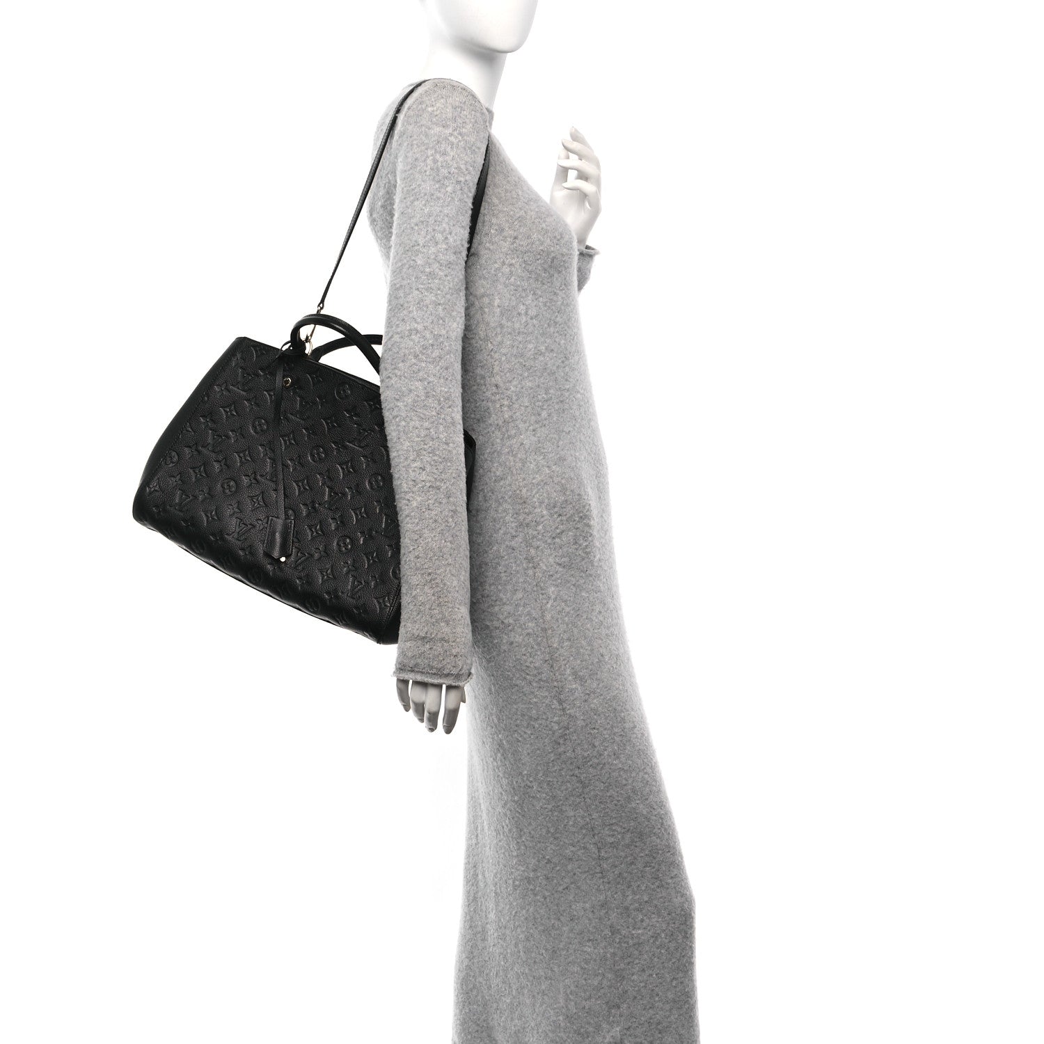 Louis Vuitton Empreinte Montaigne GM Black 2 of 12